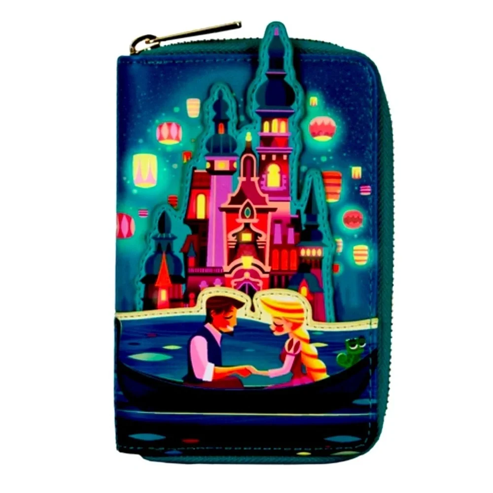 Set of 2-Glow Disney Princess Rapunzel Castle Lanterns Backpack and Wallet